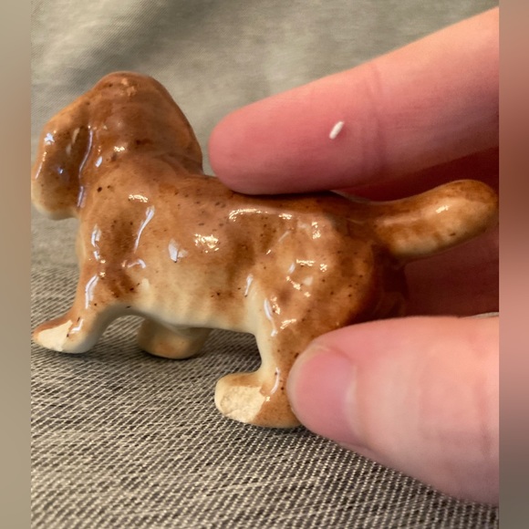 English Cocker Spaniel Dog Small Vintage Figure - Picture 6 of 12